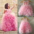 Mother and Daughter Ruffle Formal Dresses - Priority Shipping Matching Mom and Daughter Outfits Little Palace Store